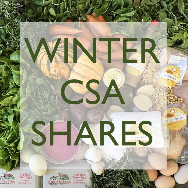2026-2027 Winter CSA Shares