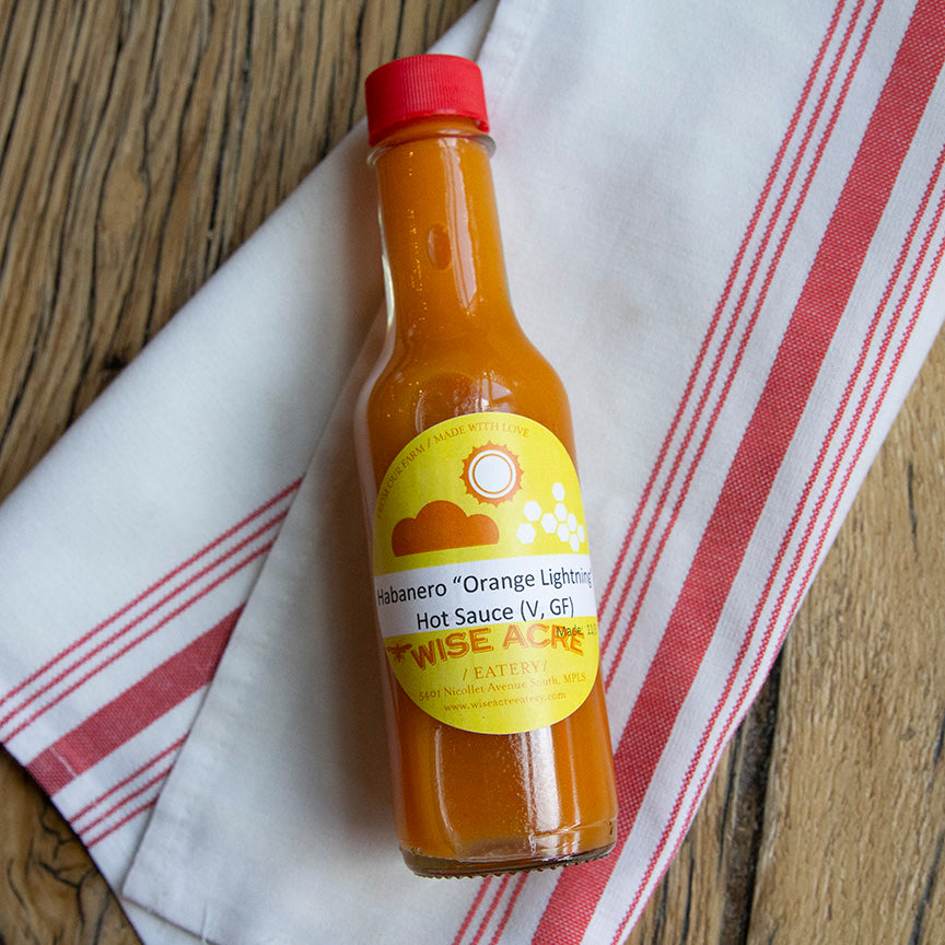 "Orange Lightning" Habanero Hot Sauce