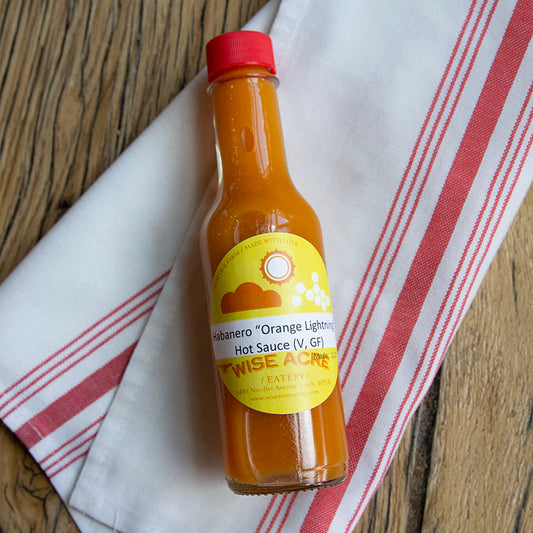 "Orange Lightning" Habanero Hot Sauce