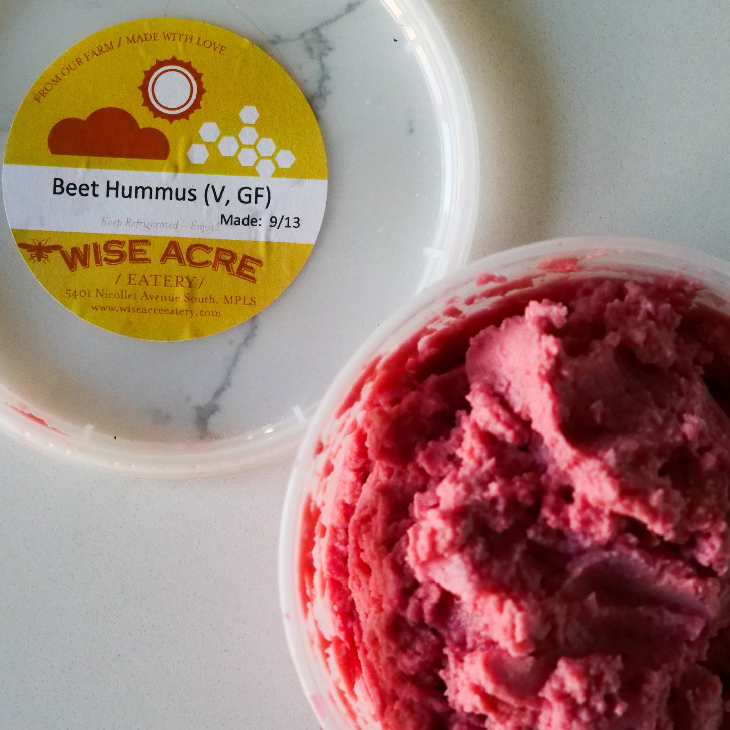 Wise Acre Beet Hummus