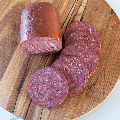 Beef - Smoked Summer Sausage w/ Mild Pepper Cheese